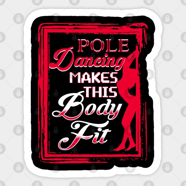 Pole Dancing Fitness Sticker by Mila46